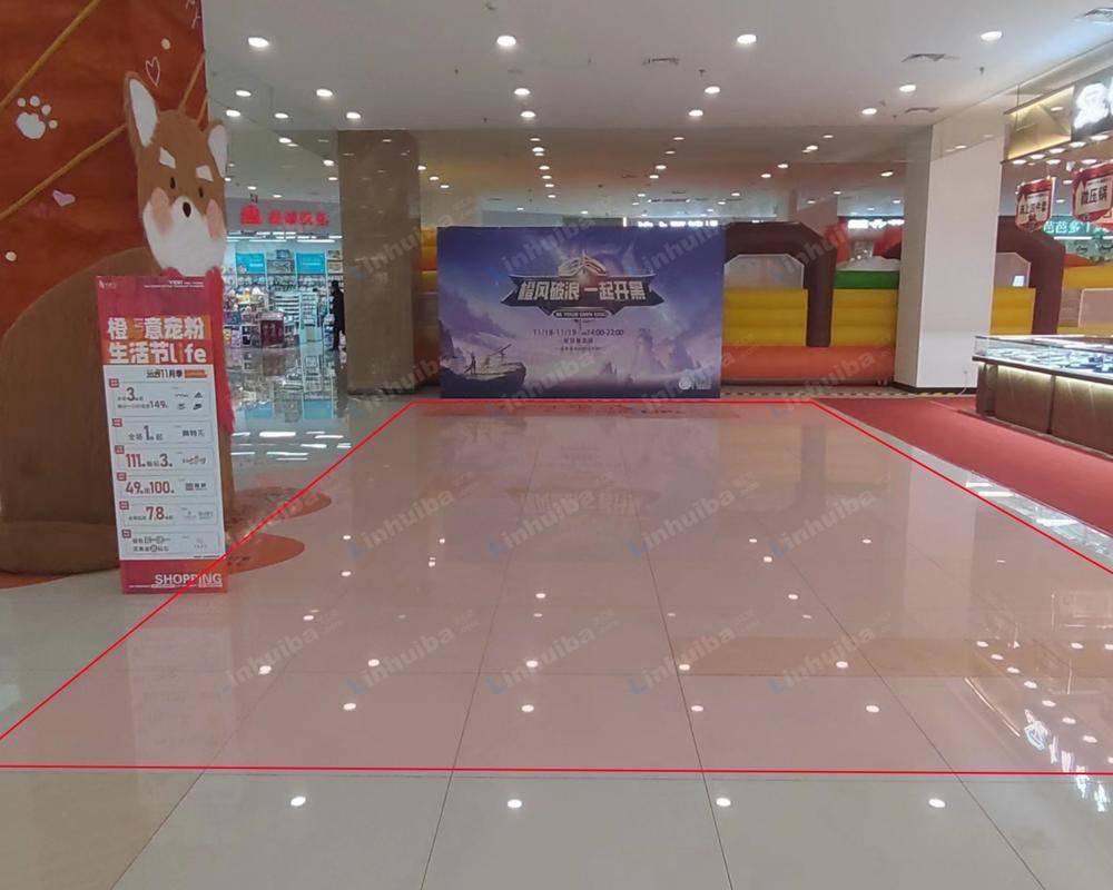咸阳丝路荟购物中心 - 一层中庭旁连廊