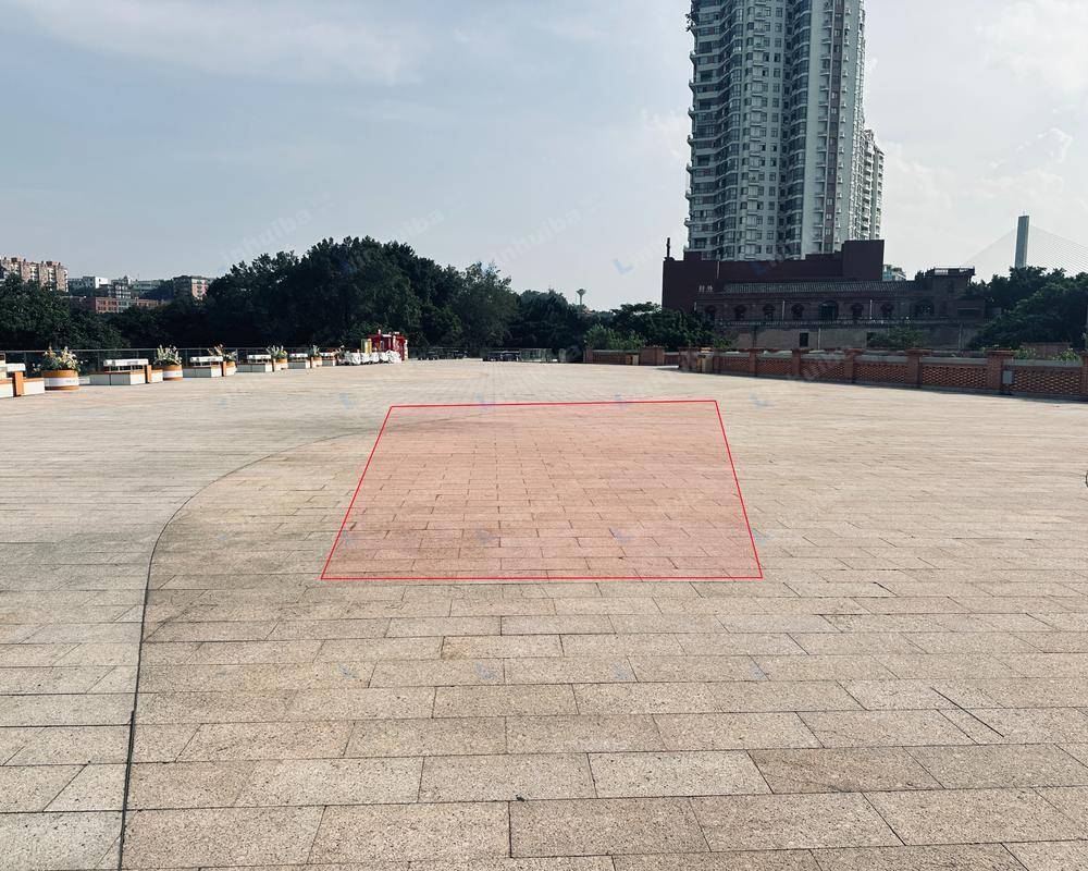 福州青年广场 - 二层观江广场